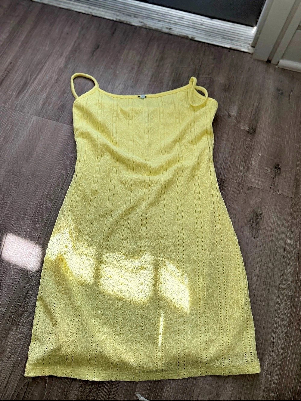 Wild Fable Yellow Mini Dress. Size Small.